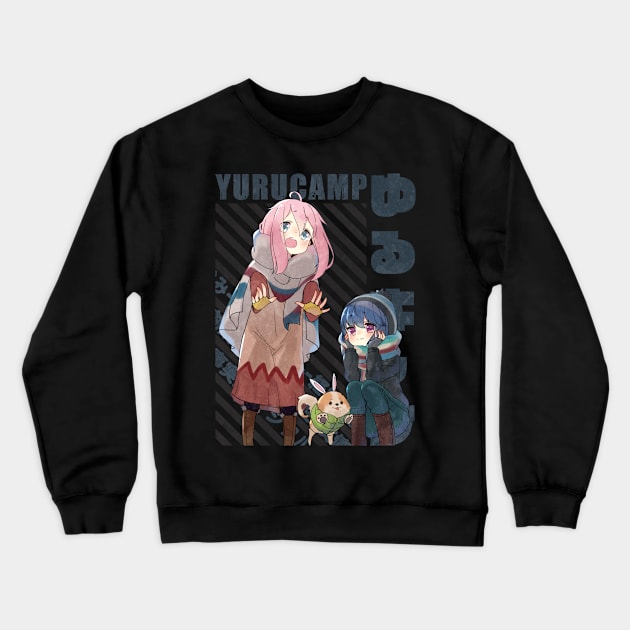 Yuru Camp Crewneck Sweatshirt by Recup-Tout